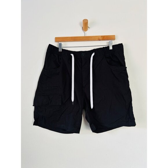 BYLT Basics Black Cargo Shorts - Picture 2 of 13